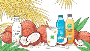 "A variety of innovative coconut-based beverages, including coconut yogurt and enhanced coconut drinks, expanding beyond traditional coconut water."